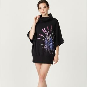 Chloé Black Knit Sweater 100% Wool